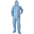 Lakeland Industries Lakeland 07414B Pyrolon Plus 2 Disposable FR Coverall 3XL, Hood, Elastic WristsBoots, 25Case 07414B-3X